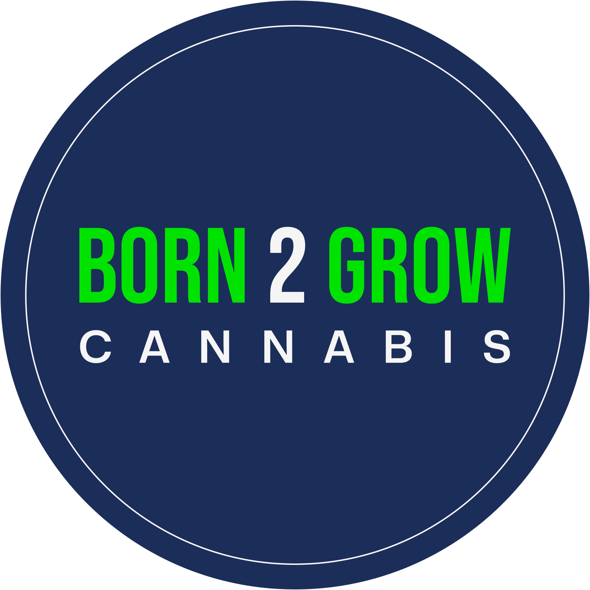 Cannabis Dispensary Born 2 Grow Cannabis logo