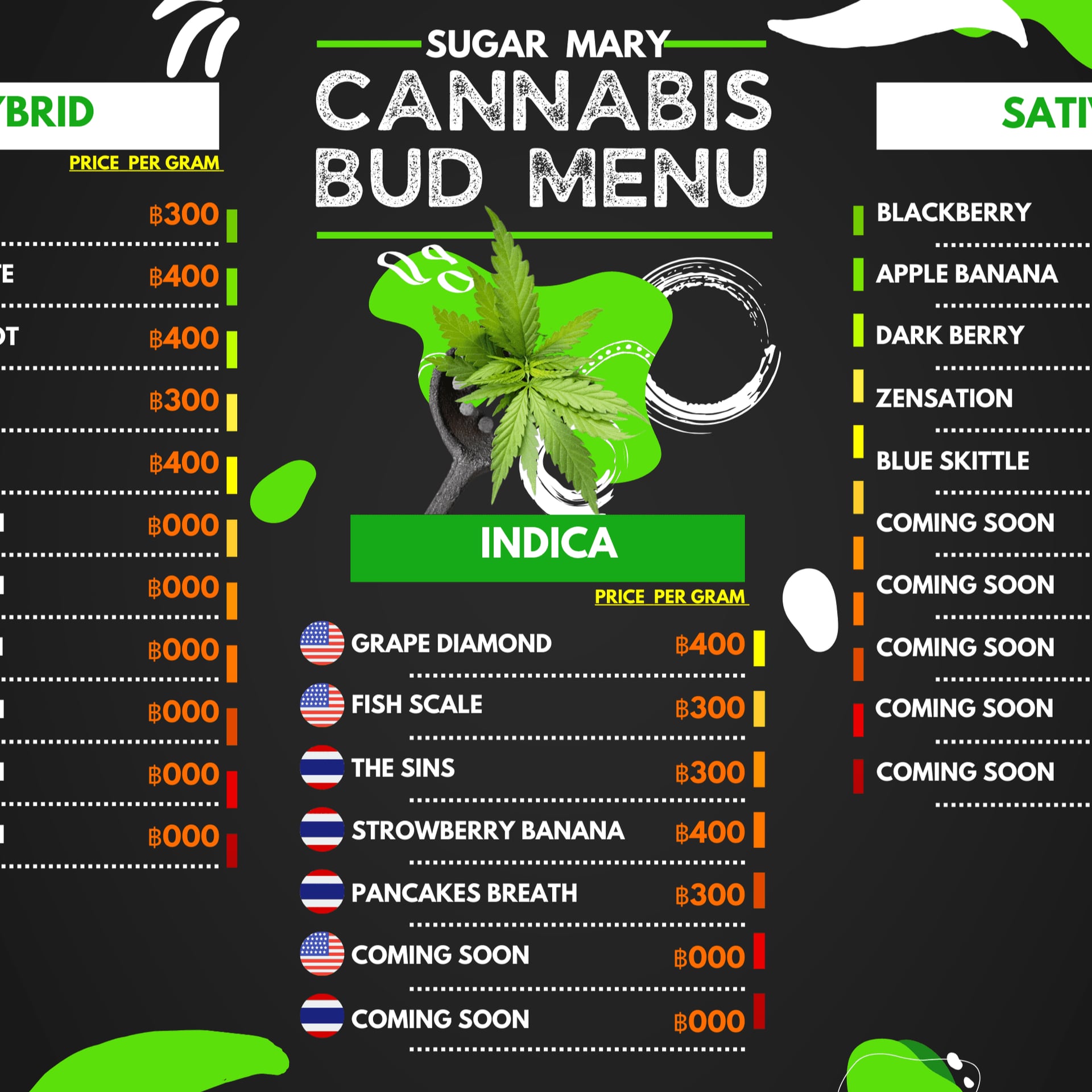 Cannabis Dispensary Sugar Mary Dispensary Pattaya logo