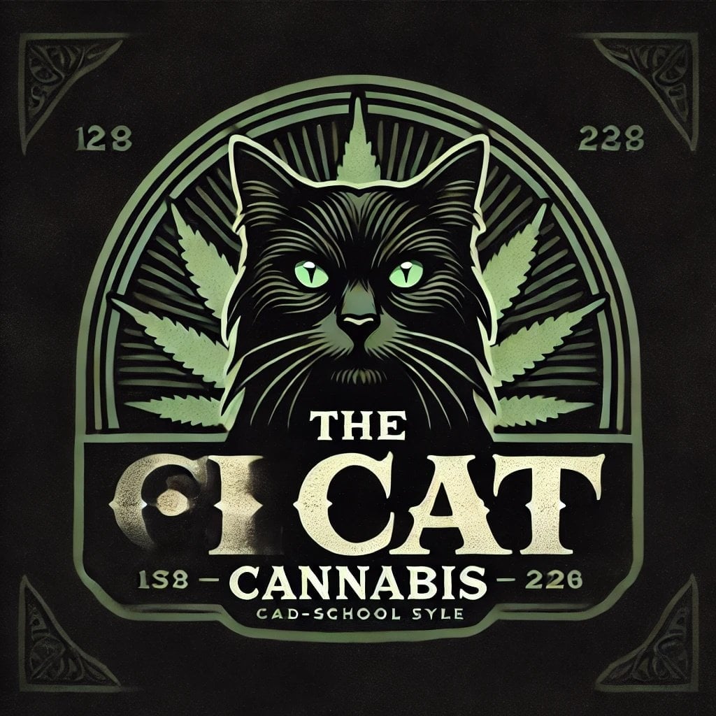 Cannabis-Shop Thecat Cannabis Logo