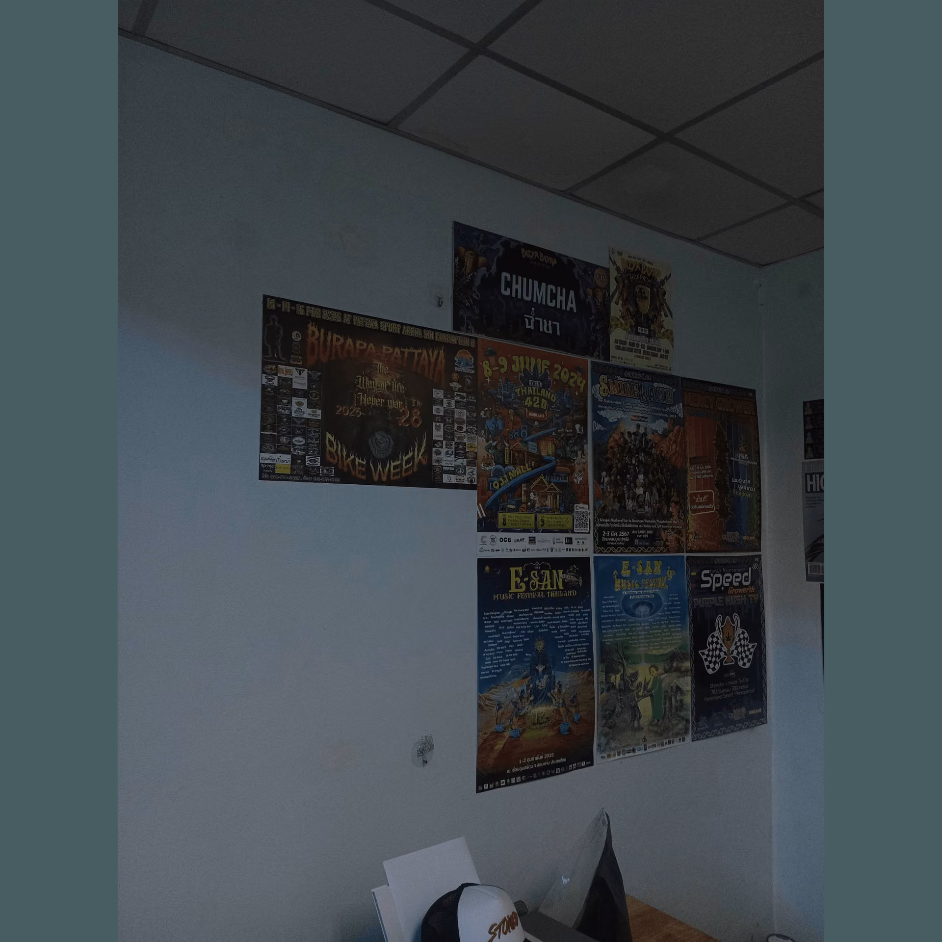 대마초 매장 Space Zone 로고