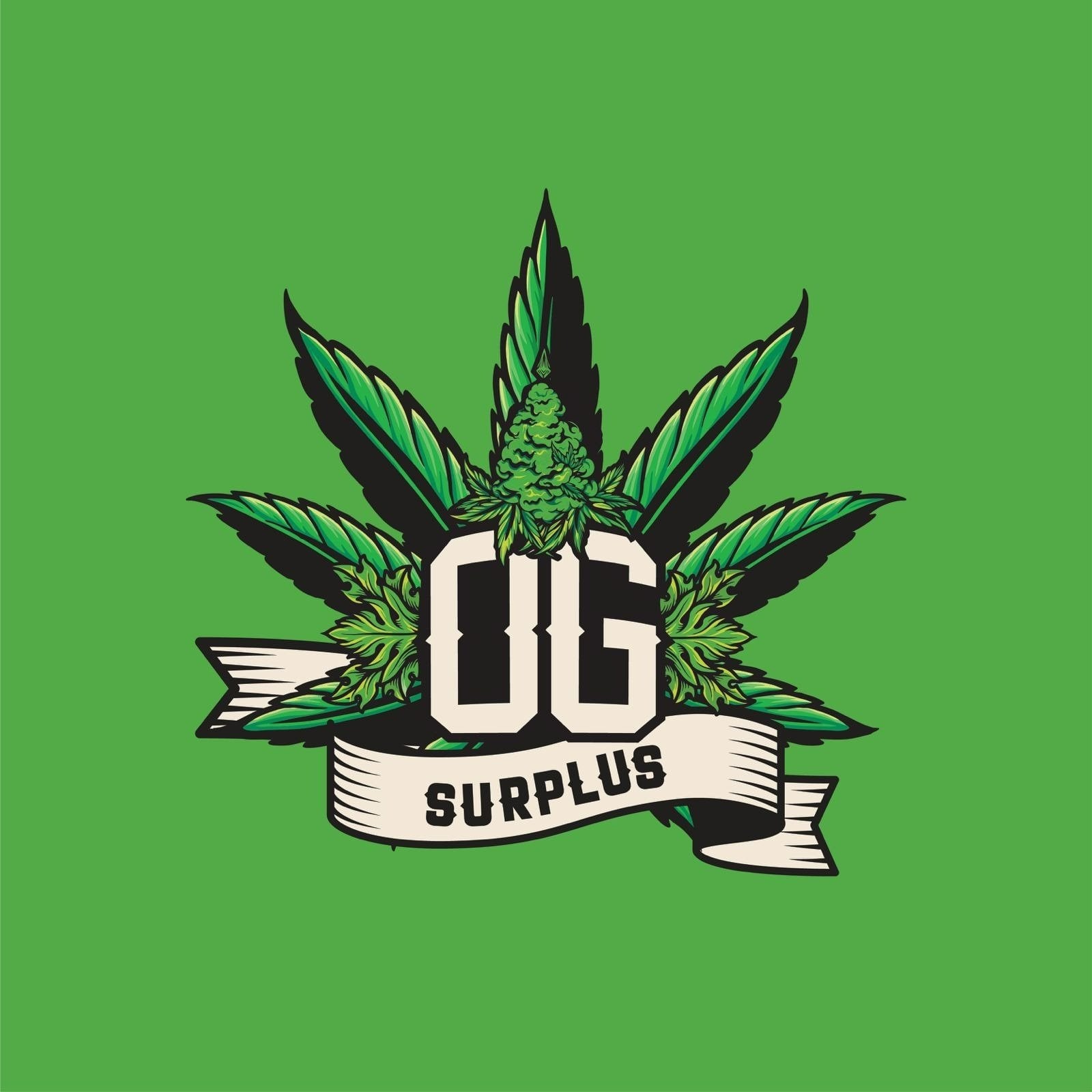 Cannabis Dispensary OG Surplus logo