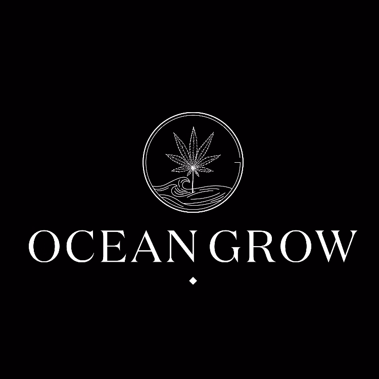 Bangkok的大麻店铺 Ocean Grow 标志