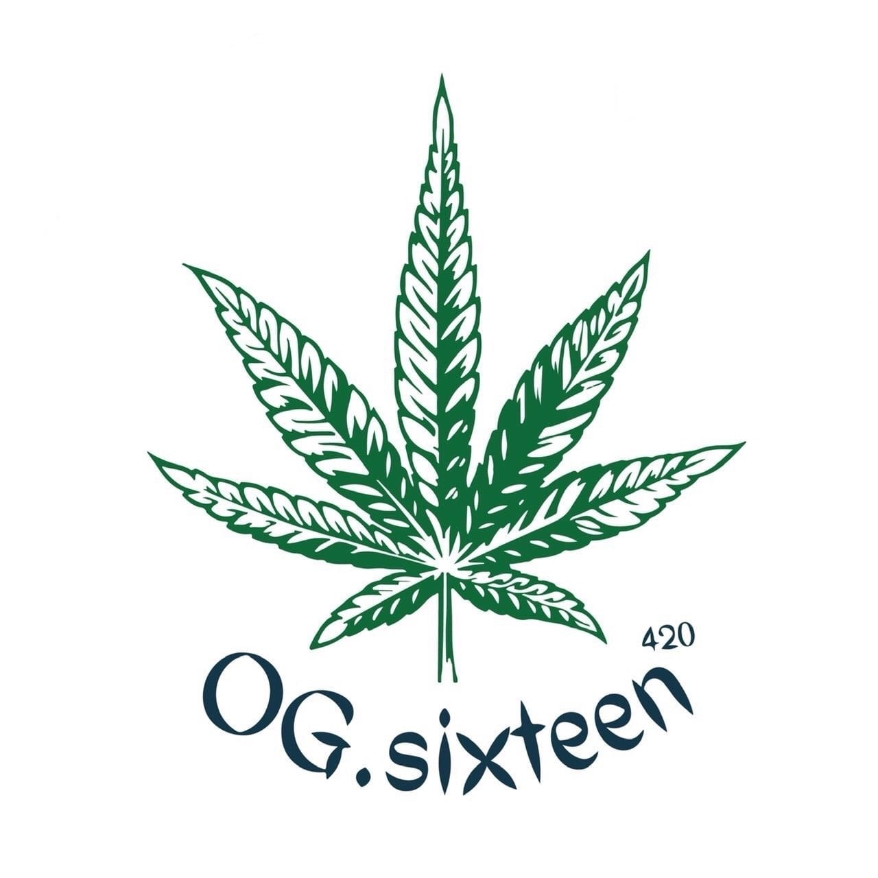 Nakhon Nayokの大麻ショップ Og.sixteen ロゴ