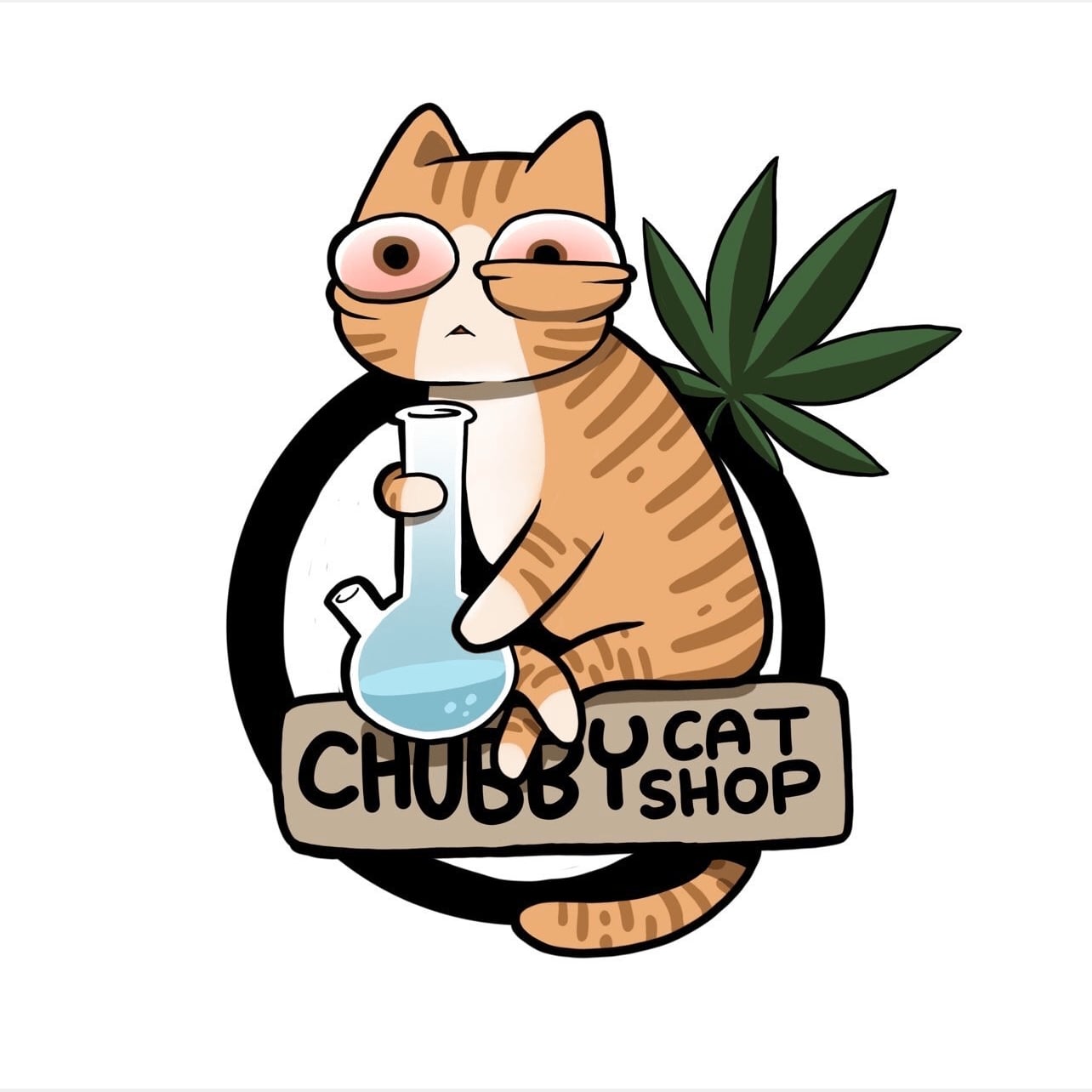 Cannabis Dispensary Chubby Cat Bang Rak in Bangkok logo