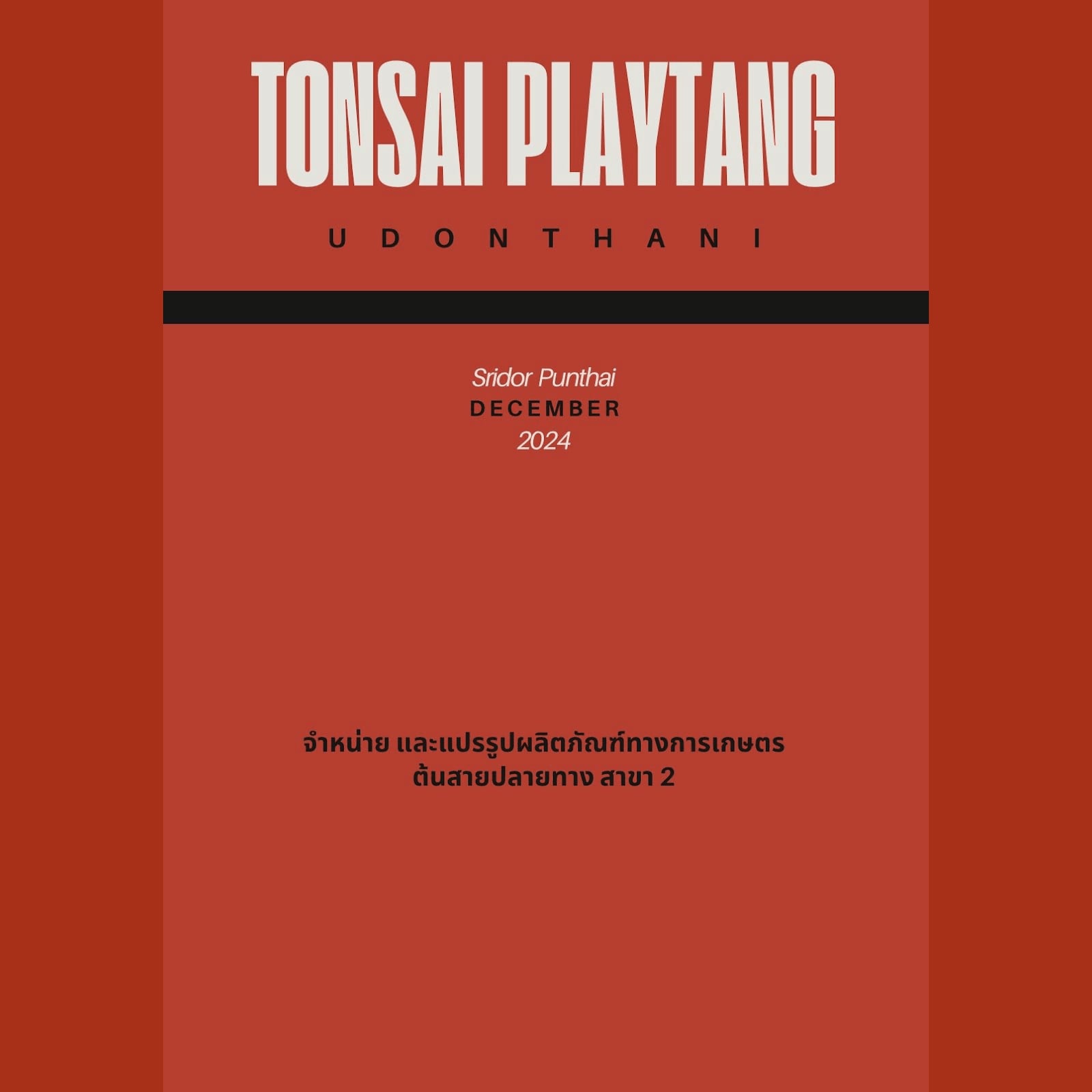 Udon Thani Kenevir dispanseri Tonsai Playtang logo