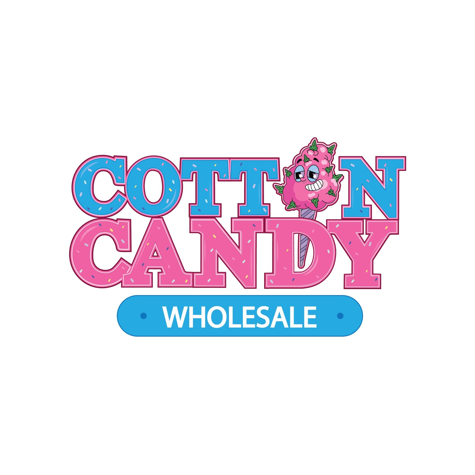 Cannabis Dispensary Cotton Candy logo