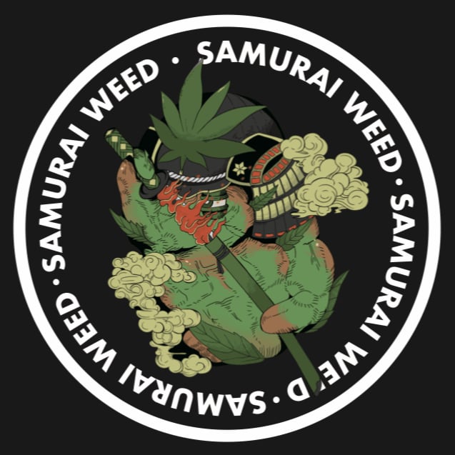 Cannabis Dispensary Samurai Weed × VapeMania logo