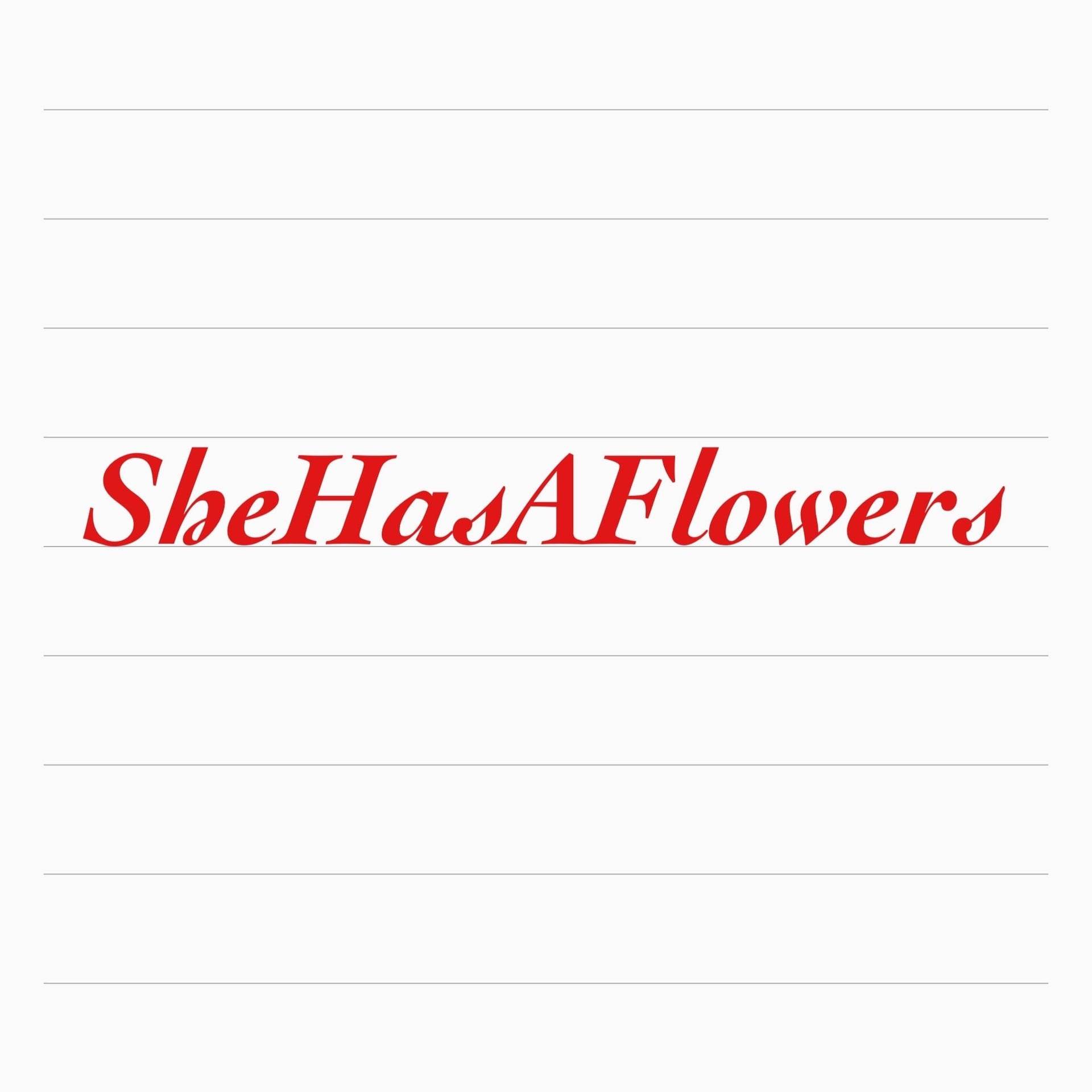 Cannabis-Shop She Has A Flowers Logo