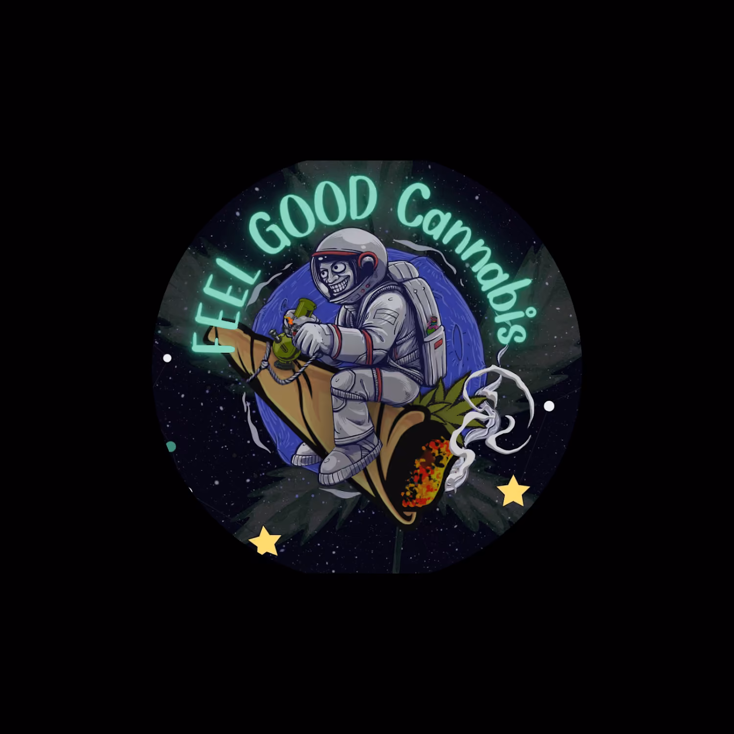 Cannabis Dispensary Feelgood Cannabis logo