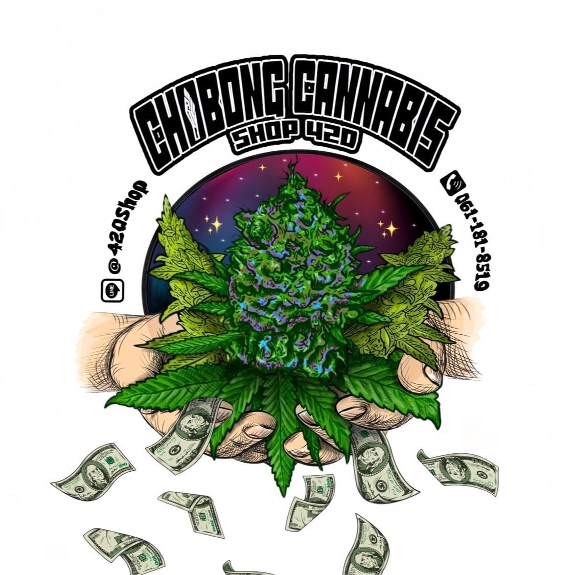Konopná výdejna Chobong Cannabis Shop420 v Nakhon Si Thammarat logo
