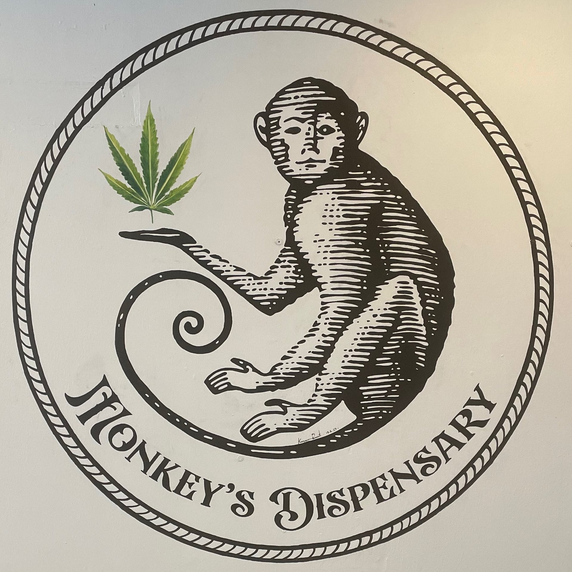 Cannabis Dispensary Monkey's logo