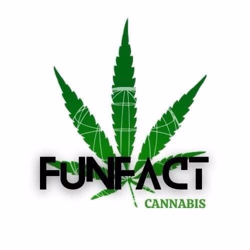 Pattaya의 대마초 매장 Funfact Cannabis 로고