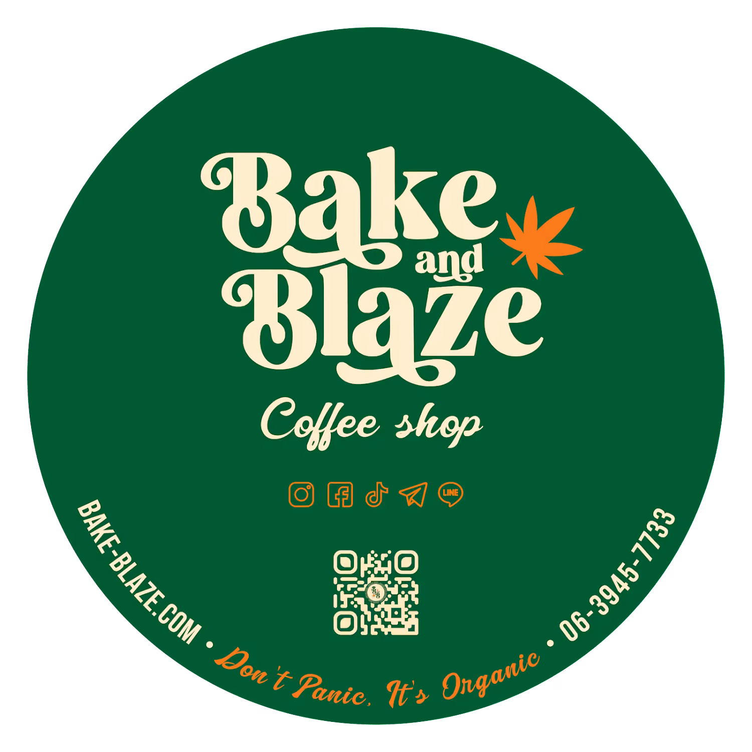 Cannabis Dispensary Bake & Blaze Kathu logo