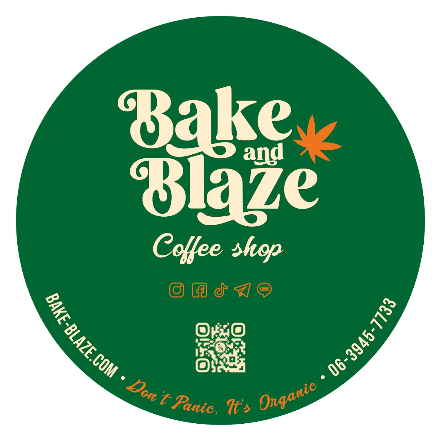 Cannabis Dispensary Bake & Blaze Kathu in Phuket logo