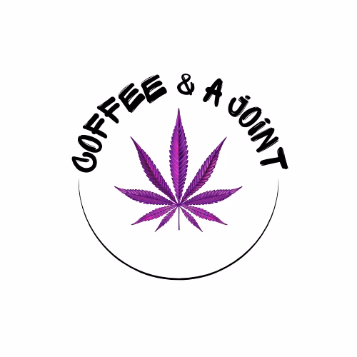 대마초 매장 Coffee And A Joint 로고