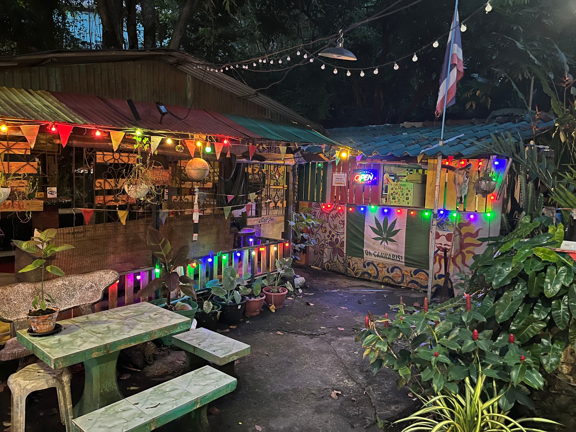 Reggae Corner Jamaican Rasta Bar