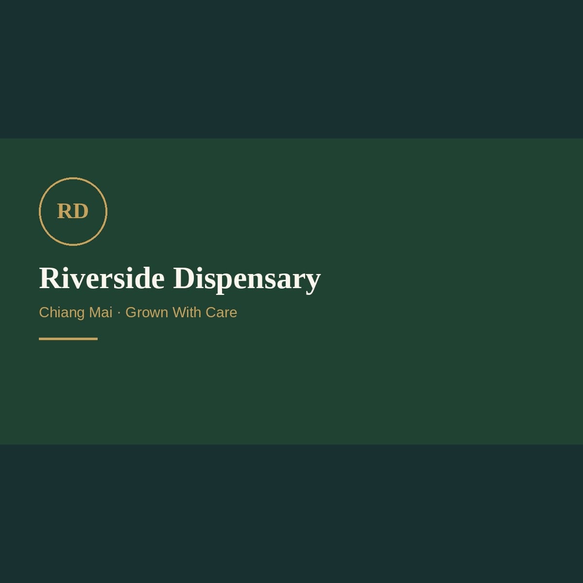 Cannabis Dispensary Riverside in Chiang Mai logo