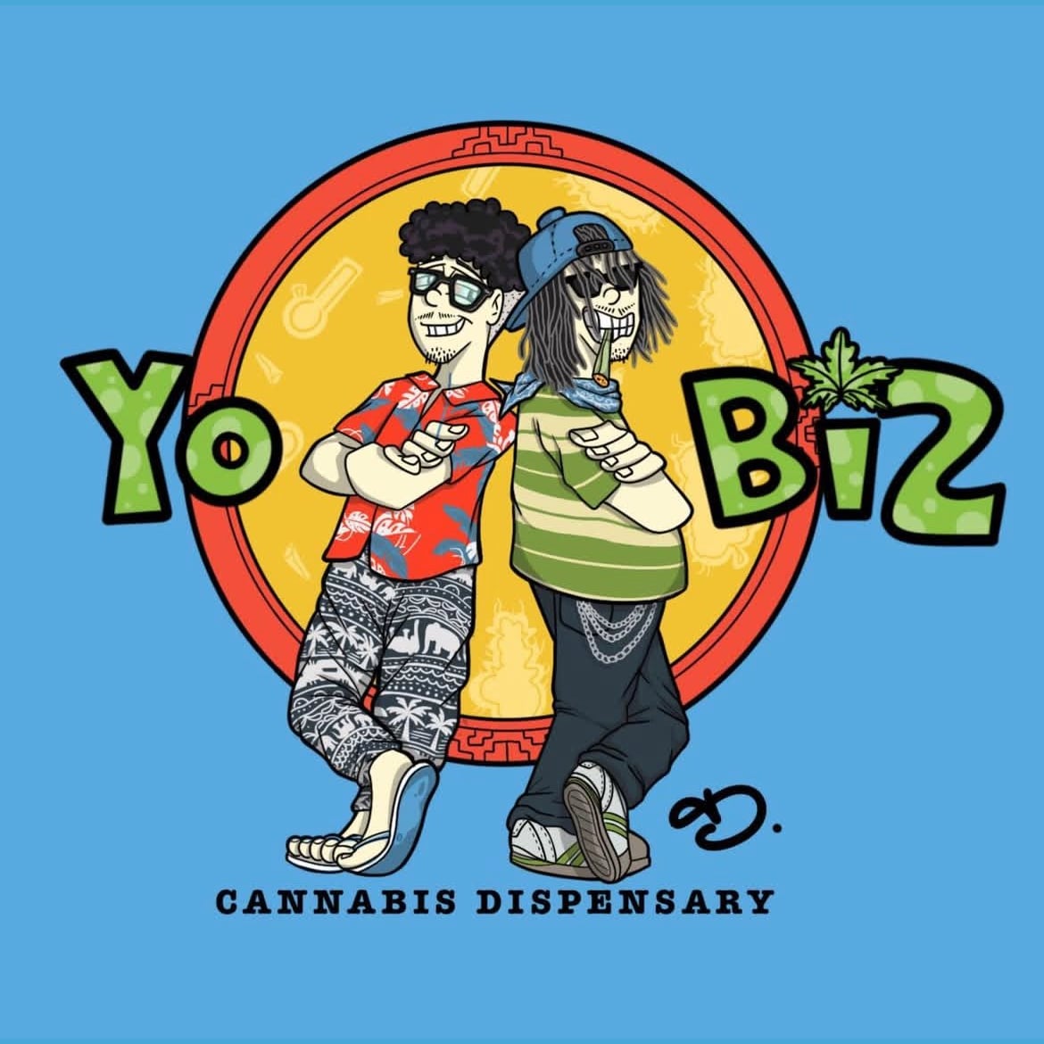 Konopná výdejna YOBIZ333 logo