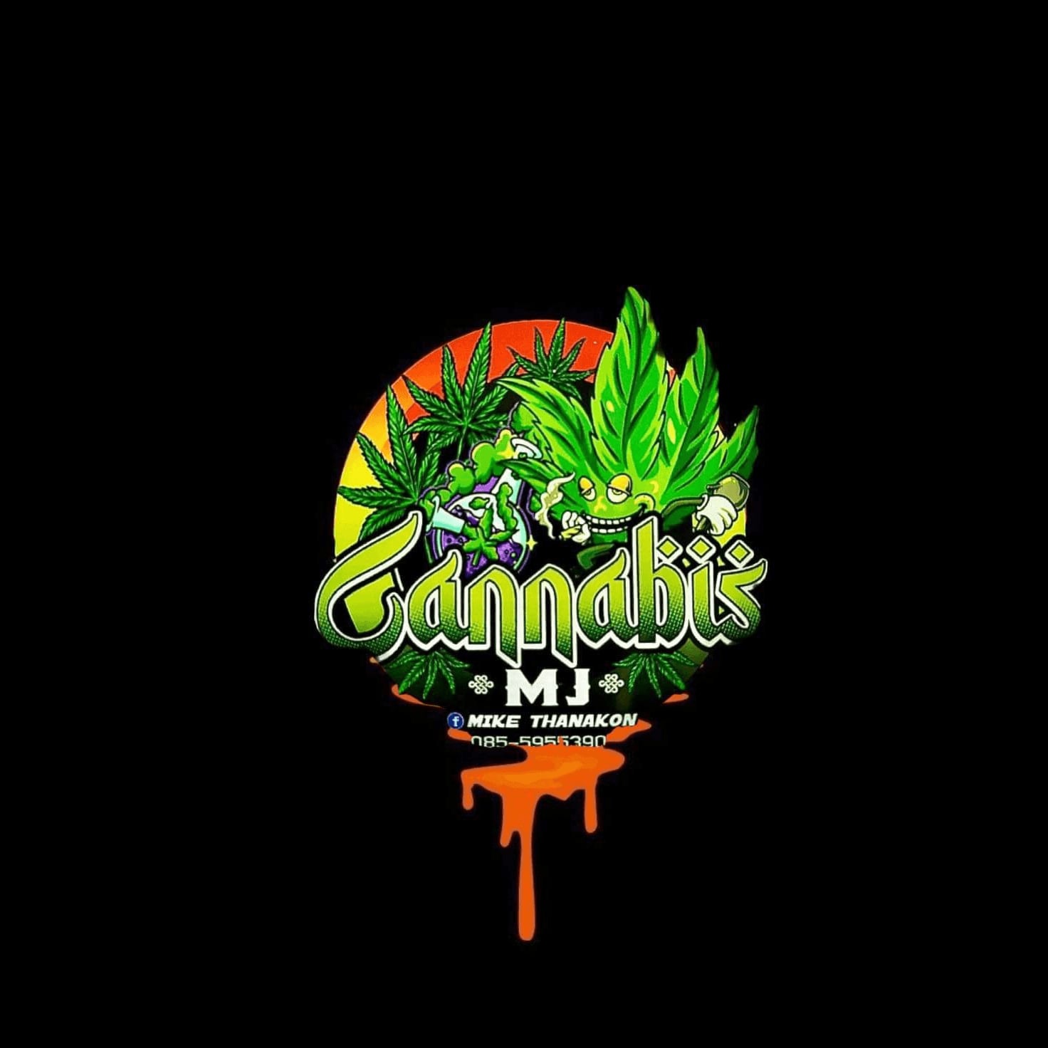 Dispensário de canábis Cannabis MJ logótipo