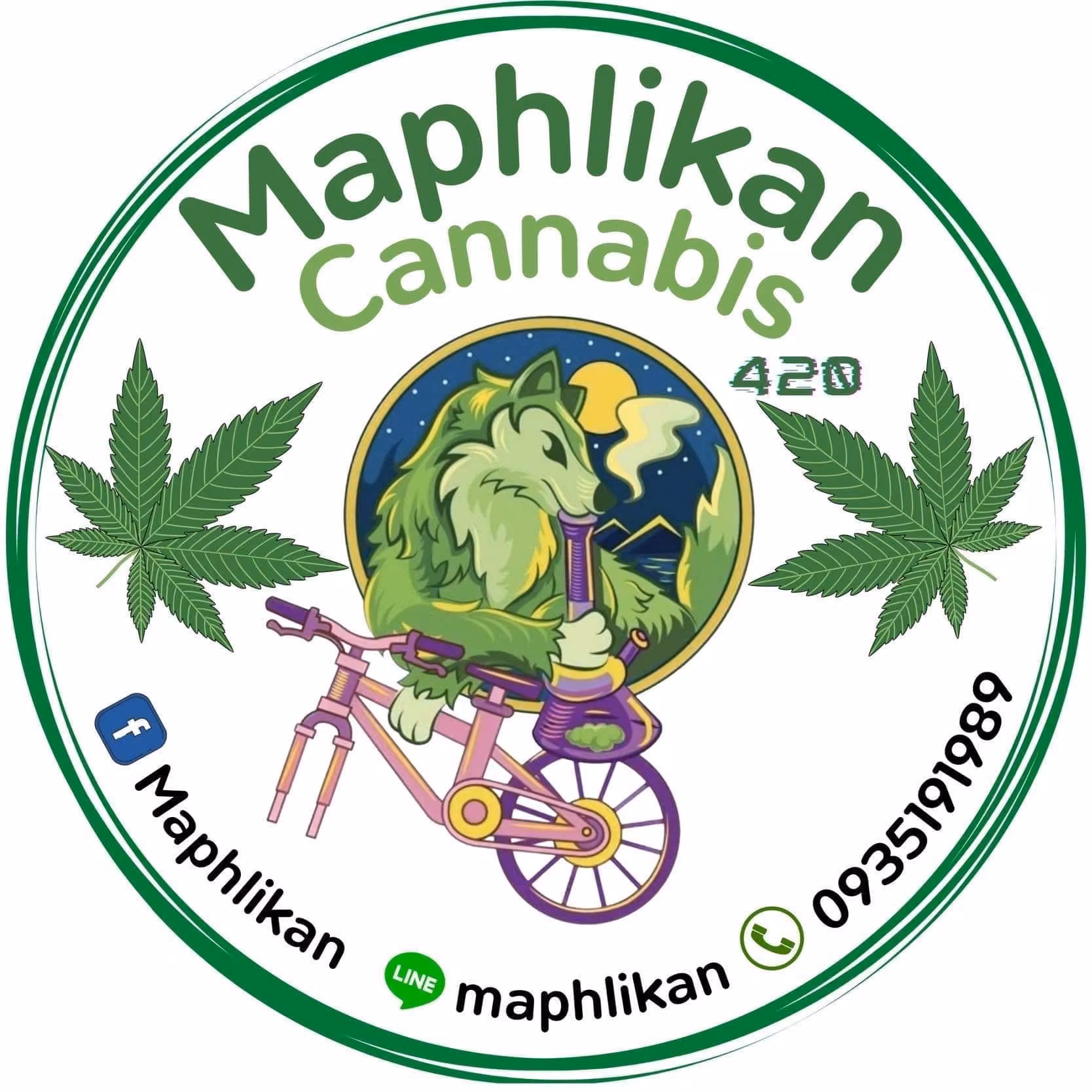 Cannabis Dispensary Maphlikan Cannabis logo