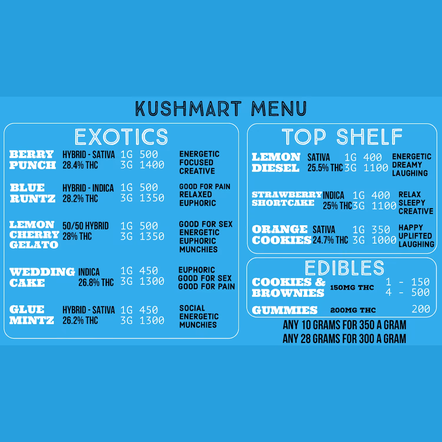 대마초 매장 KushMart 로고