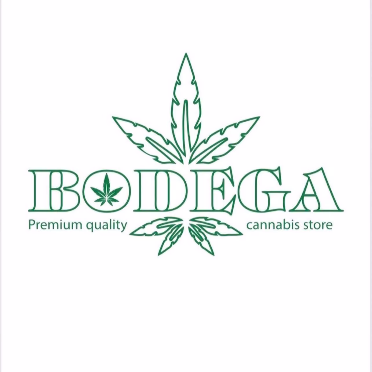 Pattaya의 대마초 매장 Bodega 로고