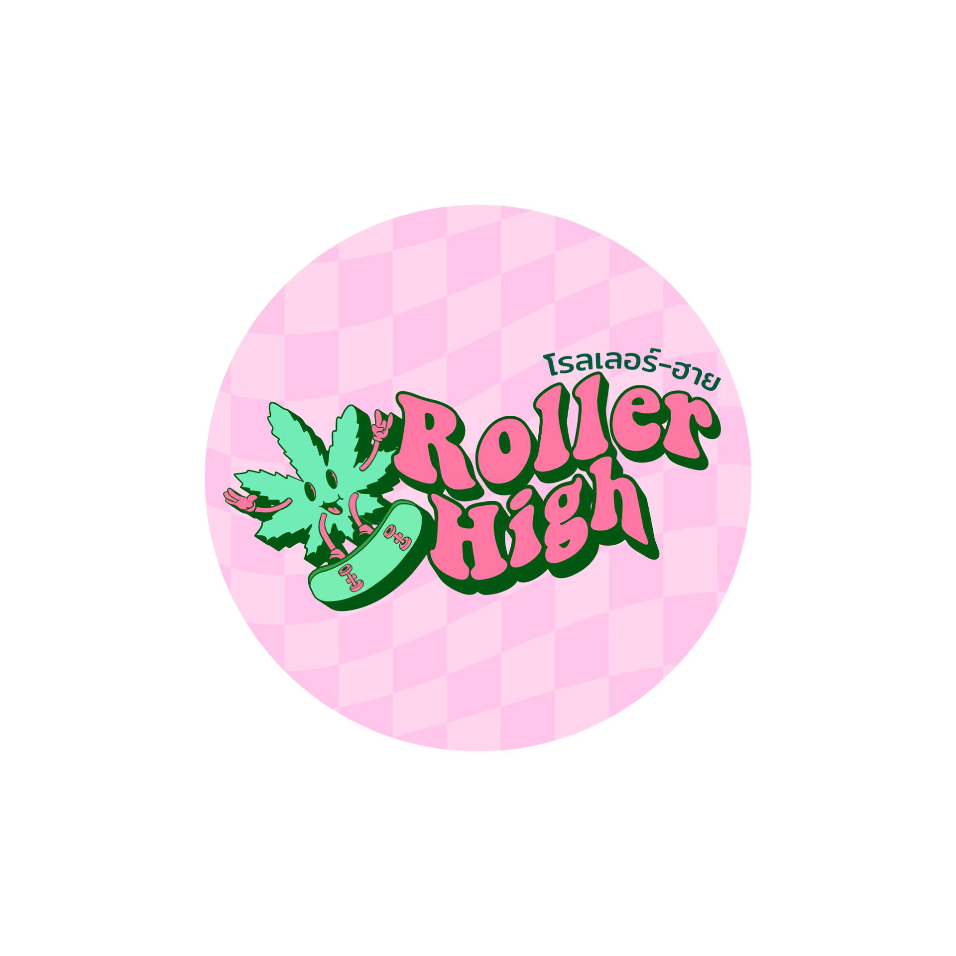Konopná výdejna Roller High v Chiang Mai logo
