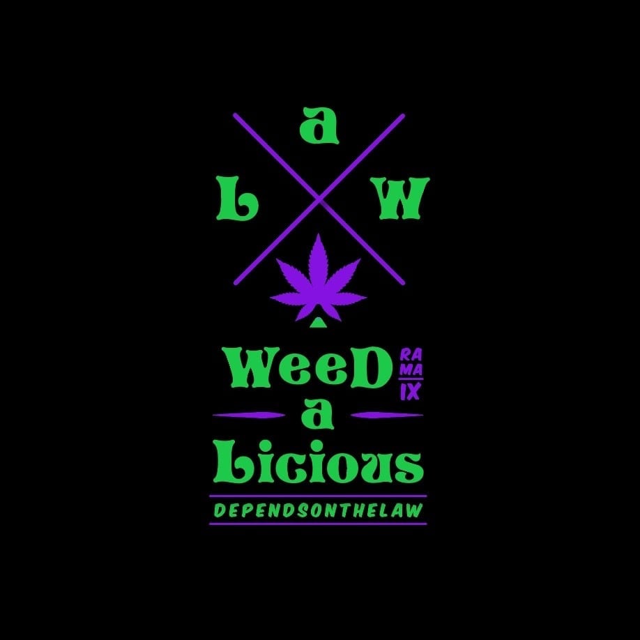 Dispensário de canábis WEED-A-LICIOUS X SKATE SHOP RAMA IX logótipo