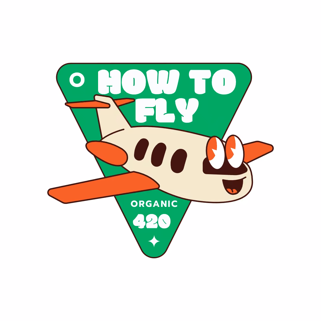 Cannabis Dispensary How To Fly logo