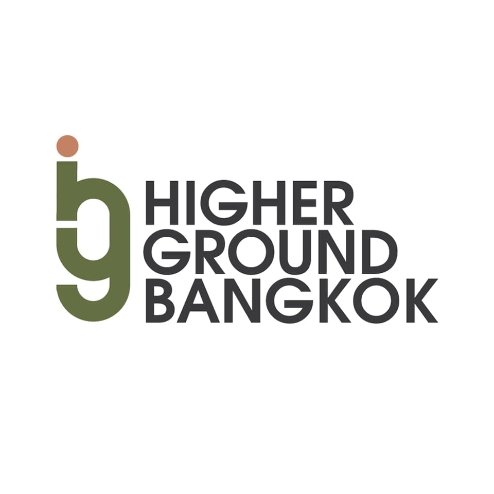 مستوصف القنب Higher Ground Bangkok شعار