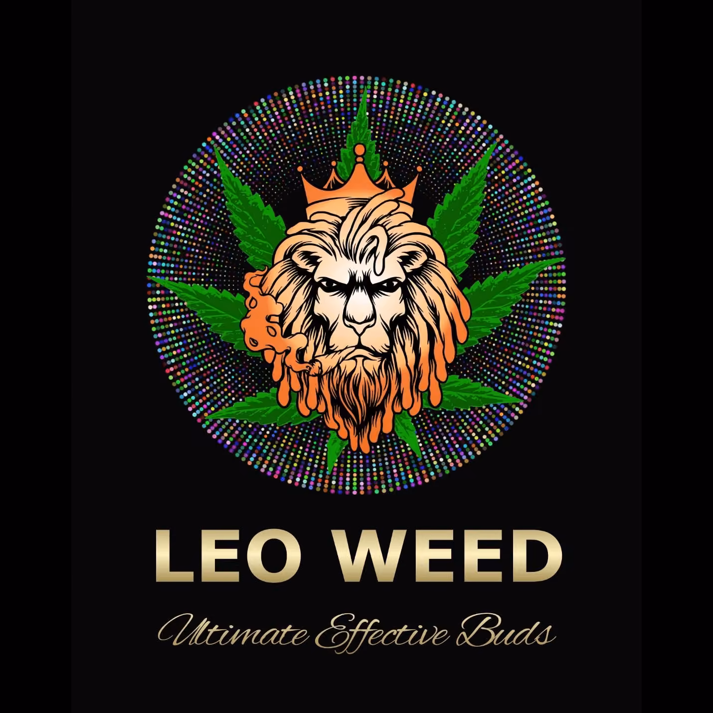 Pattaya의 대마초 매장 Leo Weed Pattaya 로고