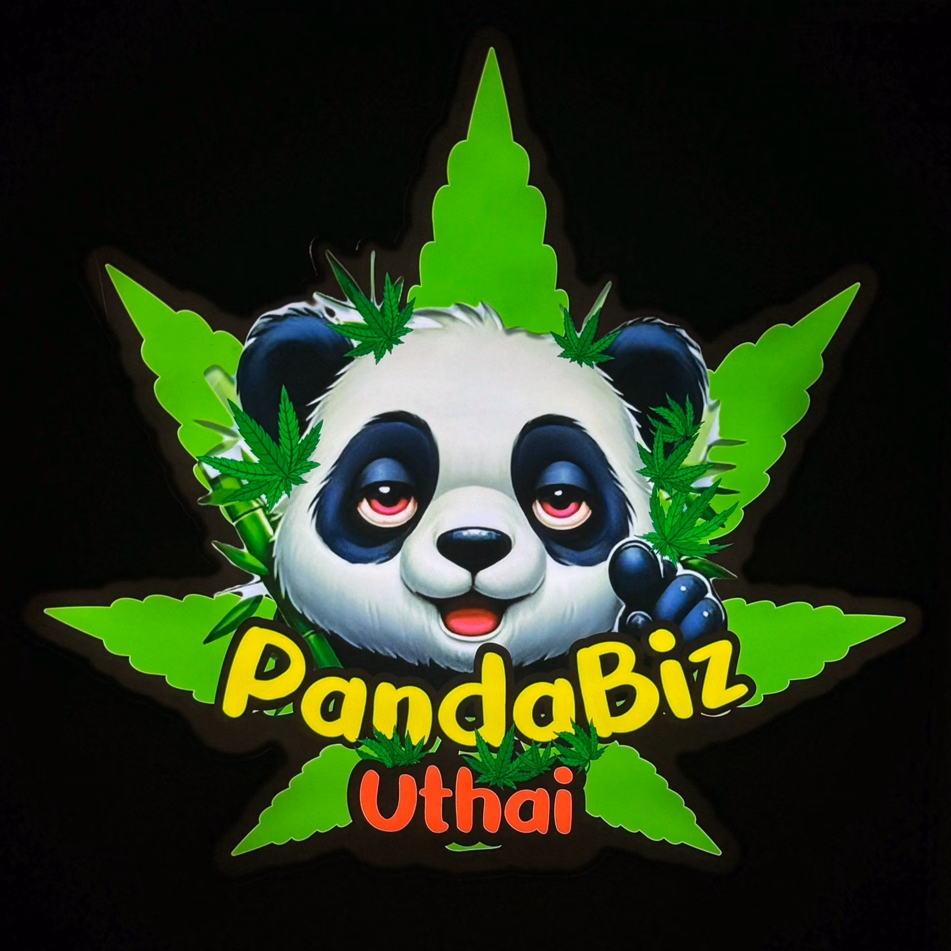 Cannabis-Shop PandaBiz Farm in Huai Khot Logo