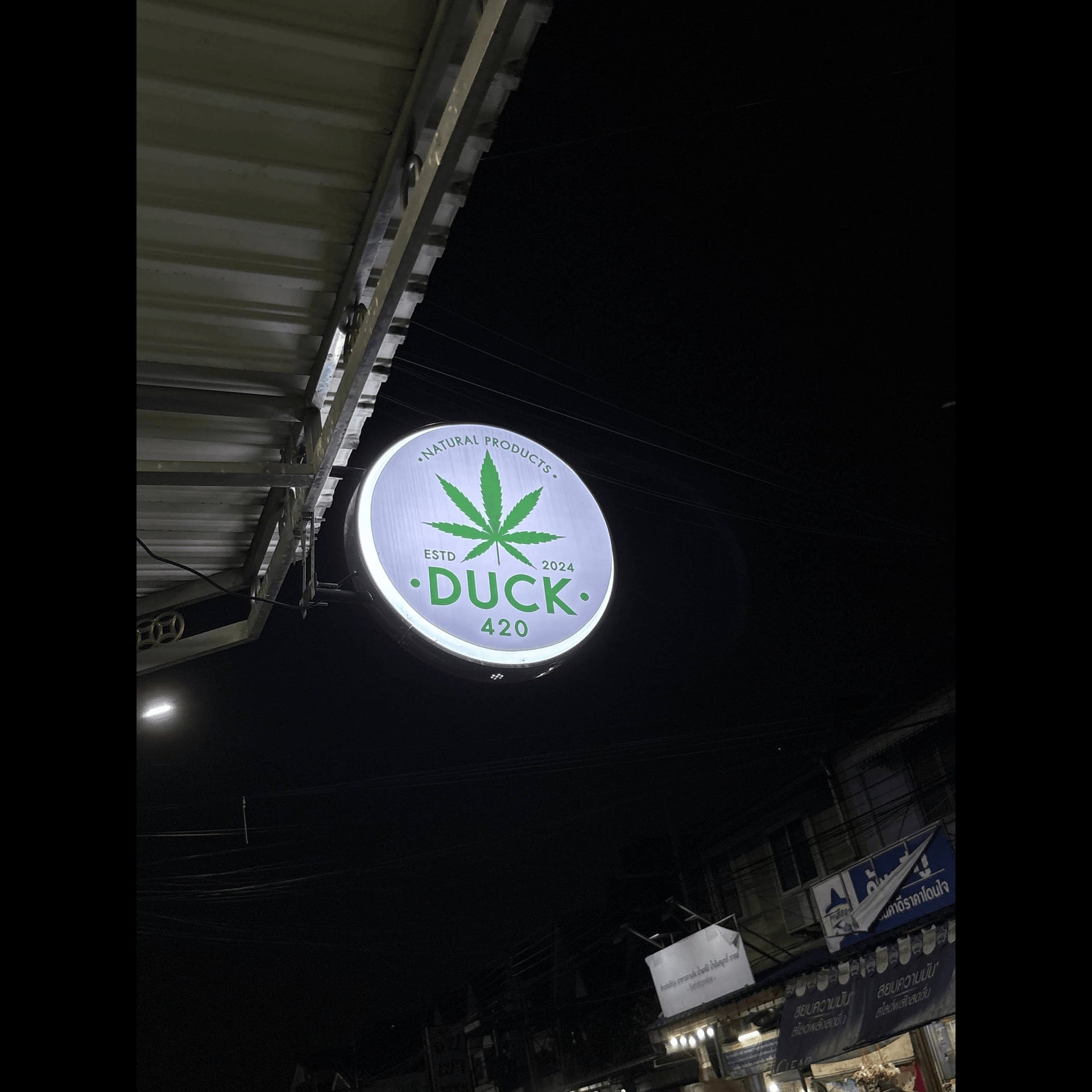 Sklep z konopiami Duck 420 logo