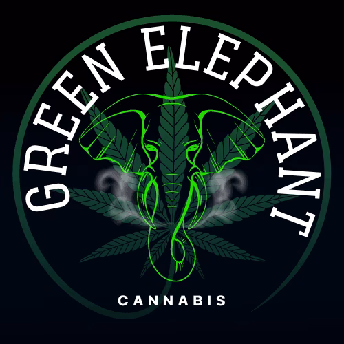 Bangkok的大麻店铺 Green Elephant 420 Dispensary New Kushi Omakase 标志