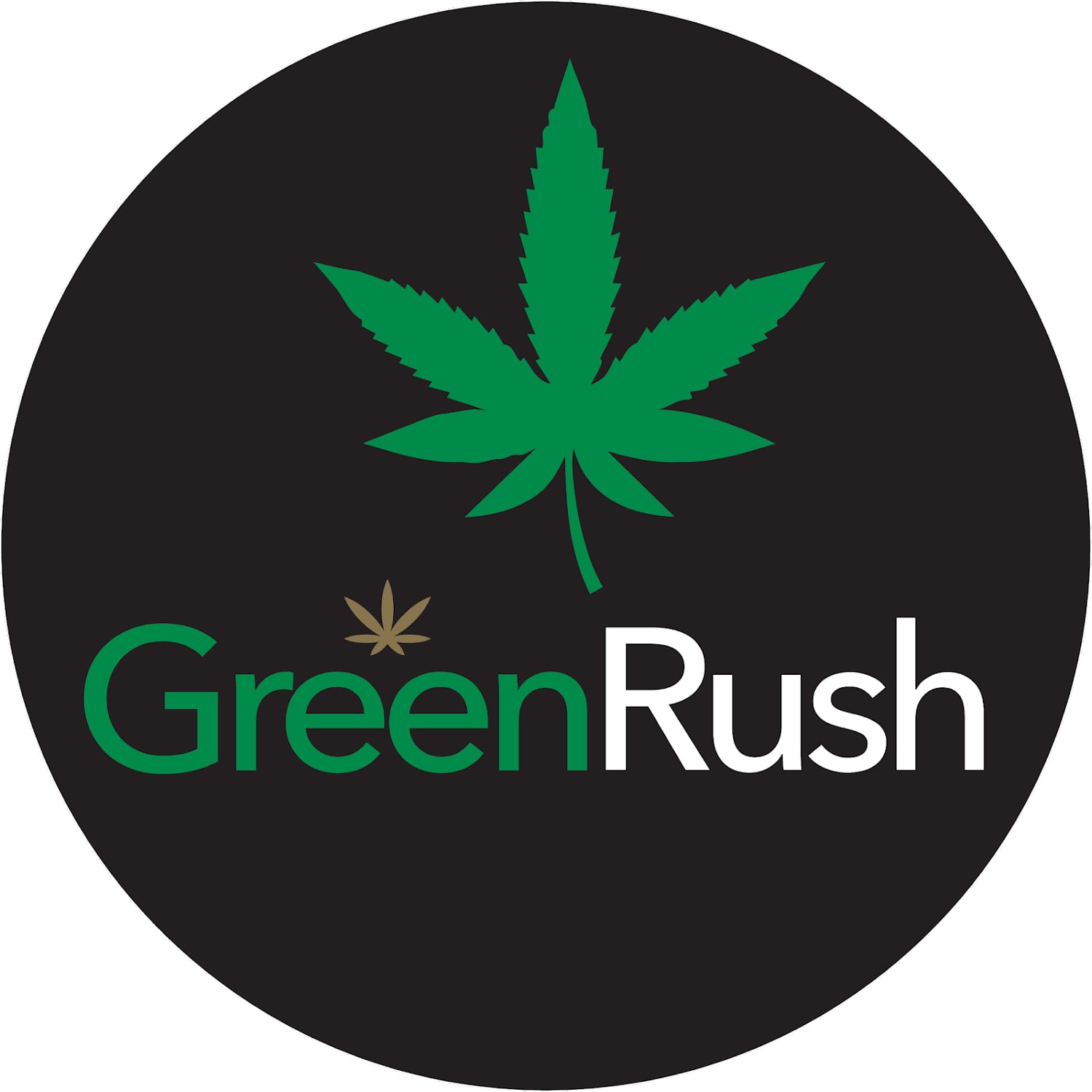 Konopná výdejna GreenRush Kolok logo